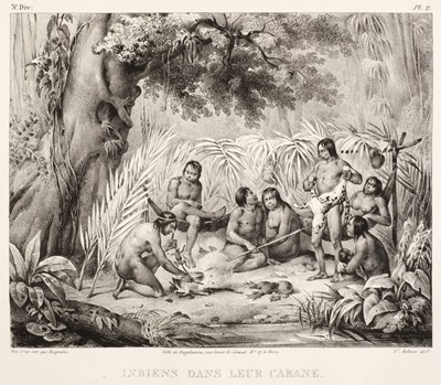 Lot 13 - Rugendas (Johann Moritz). Voyage pittoresque dans le Brésil, Paris: Engelmann, 1835