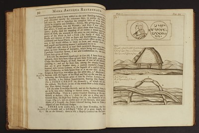 Lot 90 - Rowland (Henry). Mona Antiqua Restaurata, 1st edition, 1723, & 9 others