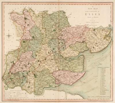 Lot 50 - Smith (Charles). Smith's New English Atlas..., 1804