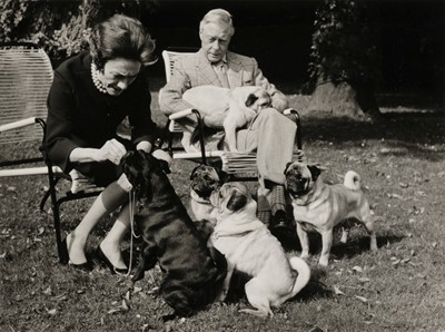 Lot 41 - Duke & Duchess of Windsor. Series of 6 gelatin silver print photographs by Michel Chapuis, c. 1960s