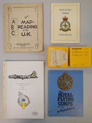 Lot 47 - Gibson (Michael L.). A WWII log book and aviation ephemera