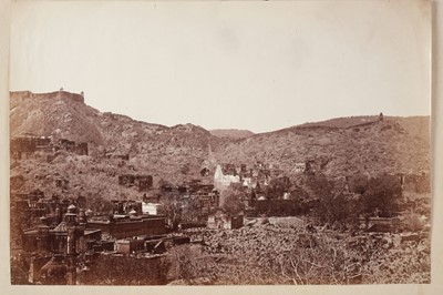 Lot 358 - India. A group of 16 assorted albumen print photographs of India, c. 1860s and later