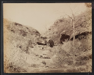 Lot 358 - India. A group of 16 assorted albumen print photographs of India, c. 1860s and later