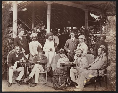 Lot 358 - India. A group of 16 assorted albumen print photographs of India, c. 1860s and later