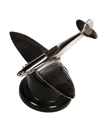 Lot 37 - Car Mascot. Supermarine Spitfire Car Mascot Deskpiece, circa 1940