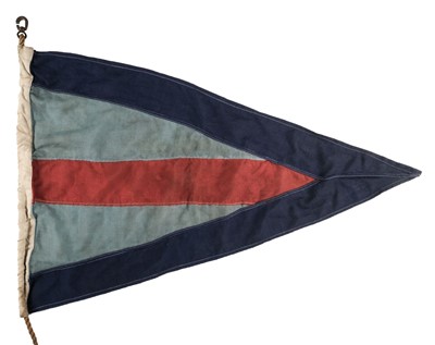 Lot 121 - WWII RAF Ranking Officers Flagstaff Pennant, circa 1930/40