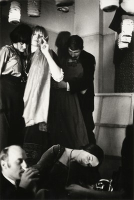 Lot 52 - Hurn (David, 1934-). Party scene, c. 1970, gelatin silver print