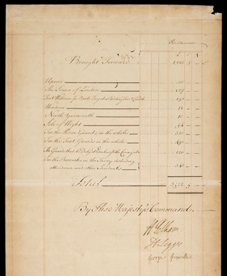 Lot 150 - George II (1683-1760), Manuscript Document Signed, ‘George R’, as King, [London], c.1747-48