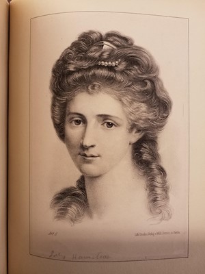 Lot 20 - Baily (J.T. Herbert). Emma, Lady Hamilton