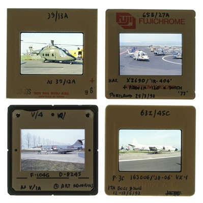 Lot 20 - Aviation Slides. A large and impressive collection of 35 mm colour slides