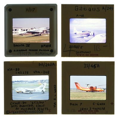 Lot 20 - Aviation Slides. A large and impressive collection of 35 mm colour slides