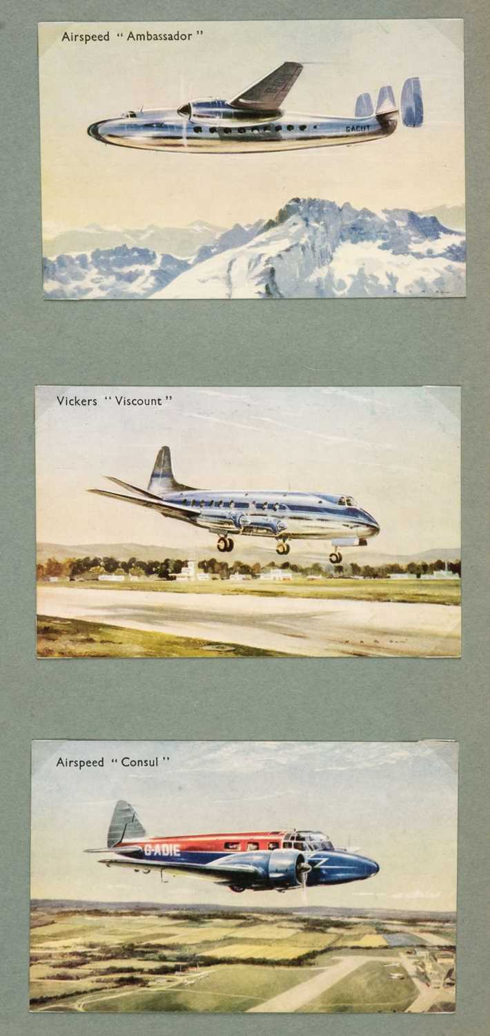 Lot 17 - Aviation Postcards. A superb personal aircraft postcard collection