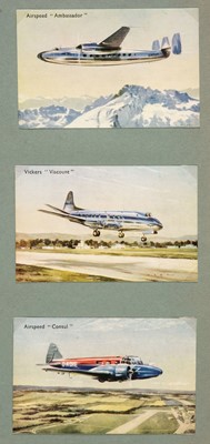 Lot 17 - Aviation Postcards. A superb personal aircraft postcard collection