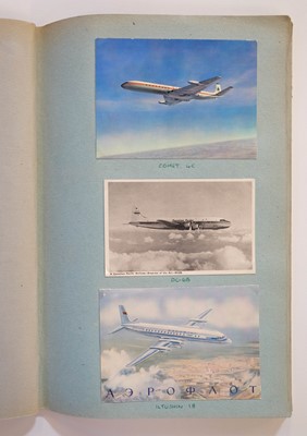 Lot 17 - Aviation Postcards. A superb personal aircraft postcard collection