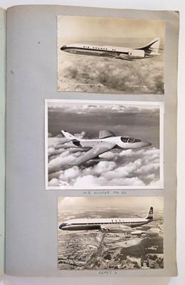 Lot 17 - Aviation Postcards. A superb personal aircraft postcard collection
