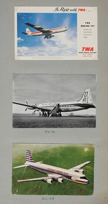 Lot 17 - Aviation Postcards. A superb personal aircraft postcard collection