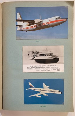 Lot 17 - Aviation Postcards. A superb personal aircraft postcard collection