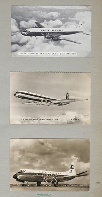 Lot 17 - Aviation Postcards. A superb personal aircraft postcard collection