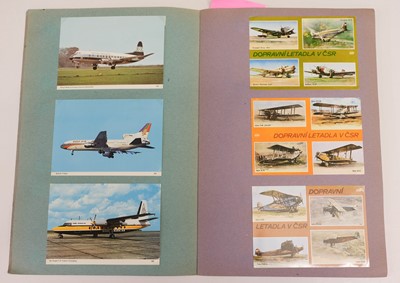 Lot 17 - Aviation Postcards. A superb personal aircraft postcard collection