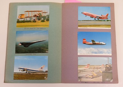 Lot 17 - Aviation Postcards. A superb personal aircraft postcard collection