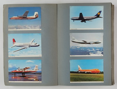 Lot 17 - Aviation Postcards. A superb personal aircraft postcard collection