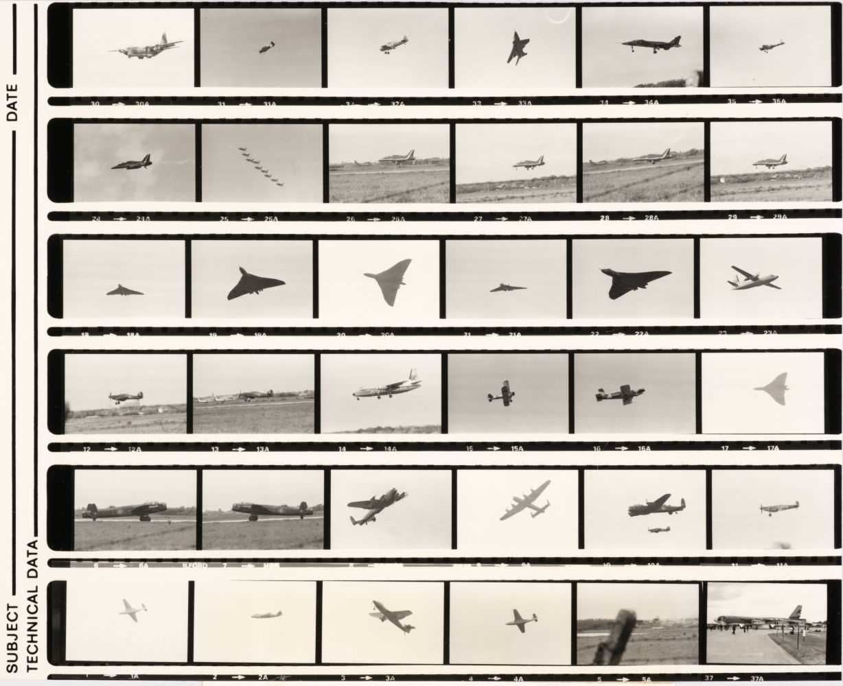 Lot 7 - Aviation Negatives. A collection of 4,600 black & white negatives