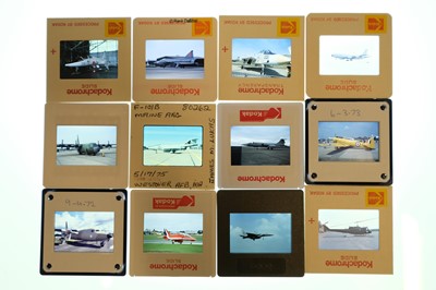 Lot 19 - Aviation Slides. A collection of approx. 5000 unsorted 35mm colour slides