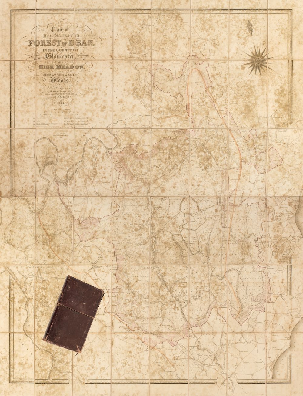 Lot 164 - Forest of Dean. Atkinson (J.), Plan of Her