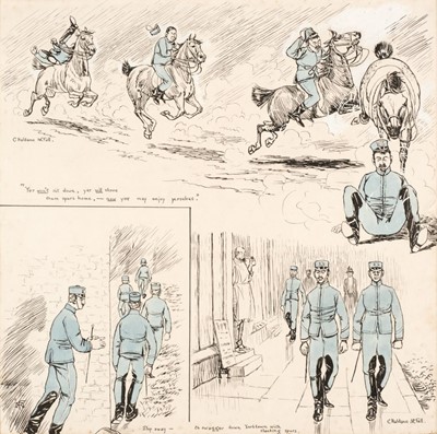 Lot 111 - McFall (Crawford Haldane, 1860-1928). Military life at Sandhurst