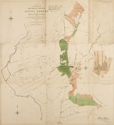 Lot 161 - Epping Forest. Plan of..., Epping Forest in the County of Essex,..., 1877