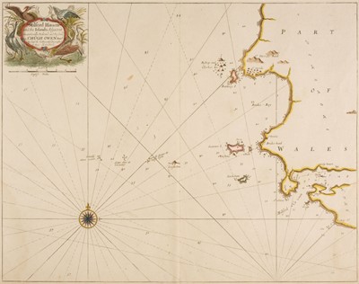 Lot 416 - Maps. Collins (Capt. Greenville), Milford Haven, circa 1700