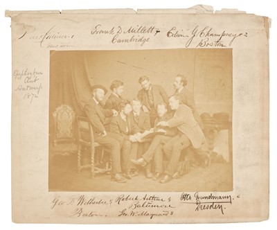 Lot 20 - Maynard (George Willoughby, 1843-1923). A photographically-illustrated scrap album, c. 1870s