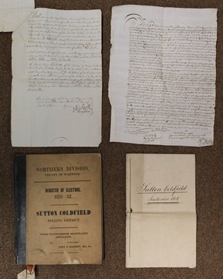 Lot 193 - Vellum Deeds & Documents.