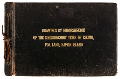 Lot 3 - Canada. Drawings by Enooesweetok of the Sikosilingmint Tribe of Eskimo, 1st edition, 1915