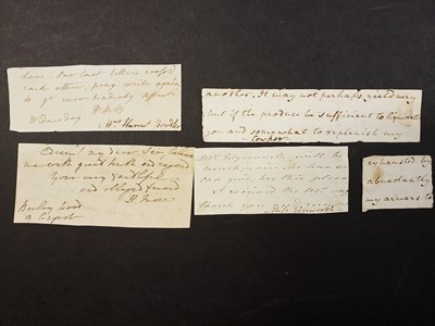 Lot 169 - Russell (John, 1792-1878). A group of 6 Autograph Letters Signed, 'Russell', 1846 to 1875