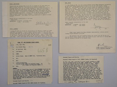 Lot 29 - Battle of Britain. A Combat Report dated 15 October 1940