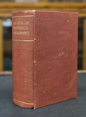 Lot 354 - Beeton (Mrs. Isabella). The Book of Household Management, 1st ed., 1861