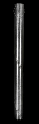 Lot 316 - Airship Construction. A helically-wound duralumin tube with several drilled holes, c. 1926-30
