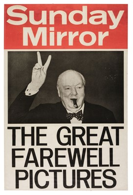 Lot 378 - Death of Churchill. Sunday Mirror. The Great Farewell Pictures, [1965]