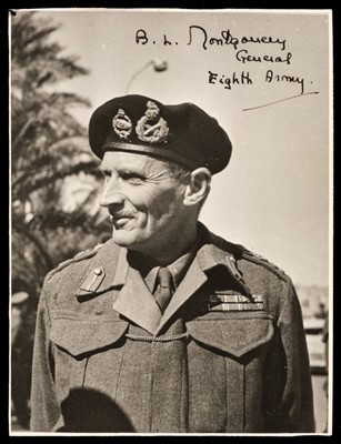 Lot 380 - World War II Leaders. A group of signed photographs of World War II leaders and related, c. 1940s