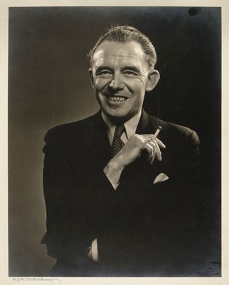 Lot 60 - Karsh (Yousuf, 1908-2002). Portrait of Dr D.A. Spencer FRPS, c. 1950, vintage gelatin silver print