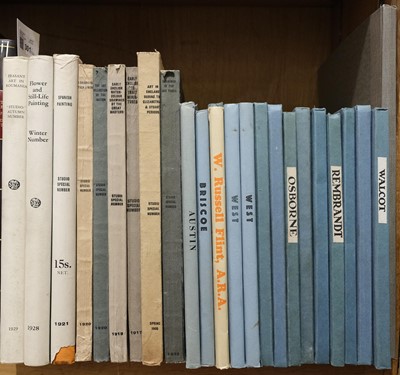 Lot 301 - Studio (The, publisher). Studio Special Numbers, 9 volumes, 1908-1929