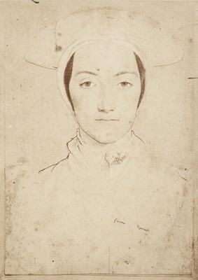 Lot 13 - Fenton (Roger, 1819-1869). Album of 37 mounted albumen prints of portrait drawings, c. late 1850s