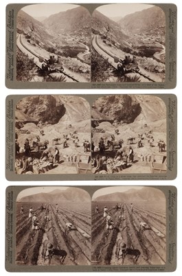 Lot 188 - Peru. A collection of 60 stereoviews of Peru, Underwood & Underwood, early 1900s