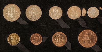 Lot 46 - Coins. Great Britain and South Africa. Two Proof Sets