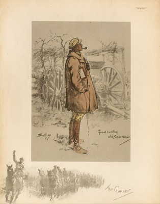 Lot 225 - Payne (Charles Johnson, 'Snaffles'). The Gunner, "Good Hunting Old Sportsman, circa 1916