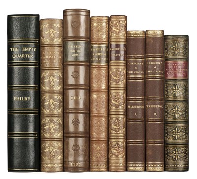 Lot 78 - Philby (H. St J. B.). The Empty Quarter, 1st edition, 1933, & 6 others, Middle East