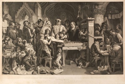 Lot 202 - Bromley (Frederick). Caxton Shewing the first Specimen of his Printing..., 1858