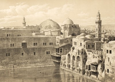 Lot 27 - Pierotti (Ermete). Jerusalem Explored, 2 volumes, 1st edition, 1865