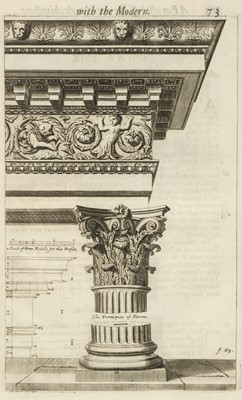 Lot 290 - Evelyn (John). An Account of Architects and Architecture, 1706